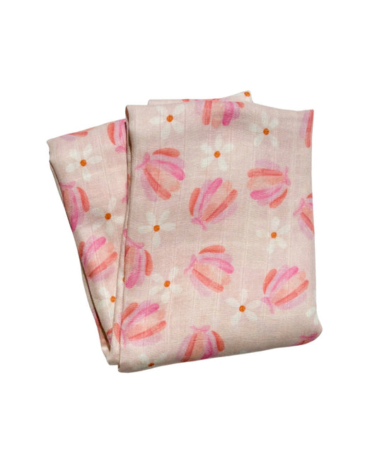 Seashells Swaddle Blanket